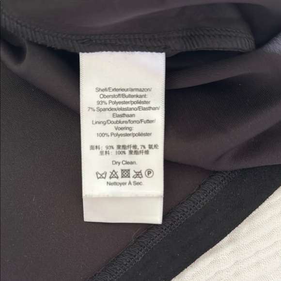 DKNY Black A-Line Mini Skirt for Work - Picture 4 of 4